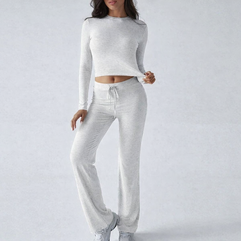 Verello™ Essential Long Sleeve Two-Piece Set