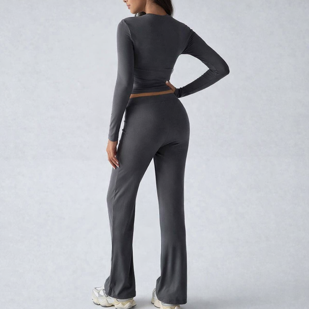 Verello™ Essential Long Sleeve Two-Piece Set