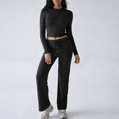 Verello™ Essential Long Sleeve Two-Piece Set