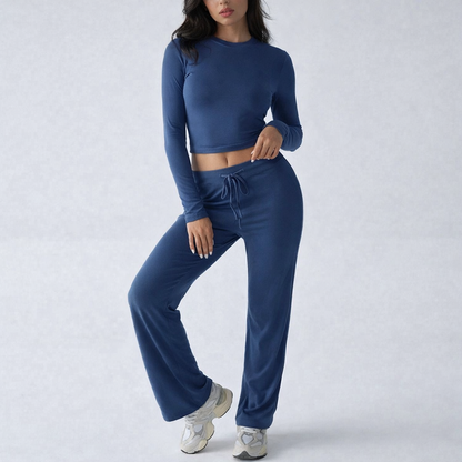 Verello™ Essential Long Sleeve Two-Piece Set