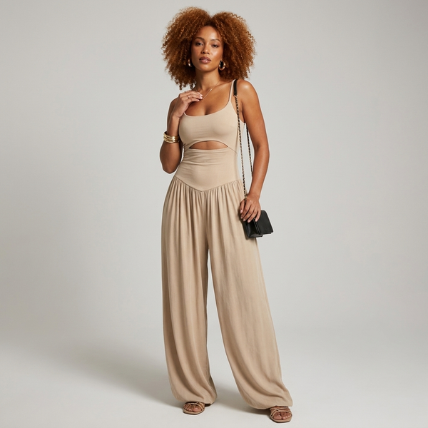 Verello™ Essential Cut-Out Jumpsuit