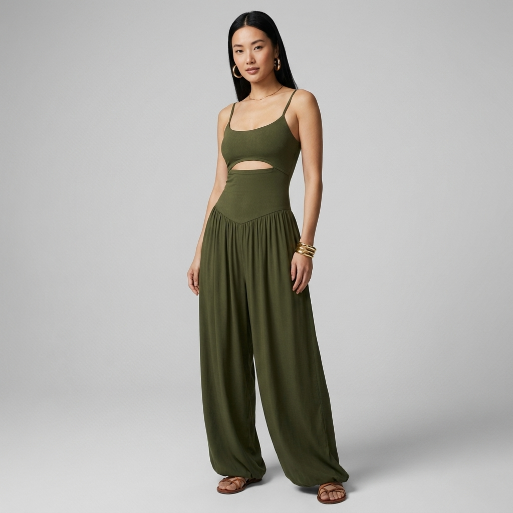 Verello™ Essential Cut-Out Jumpsuit